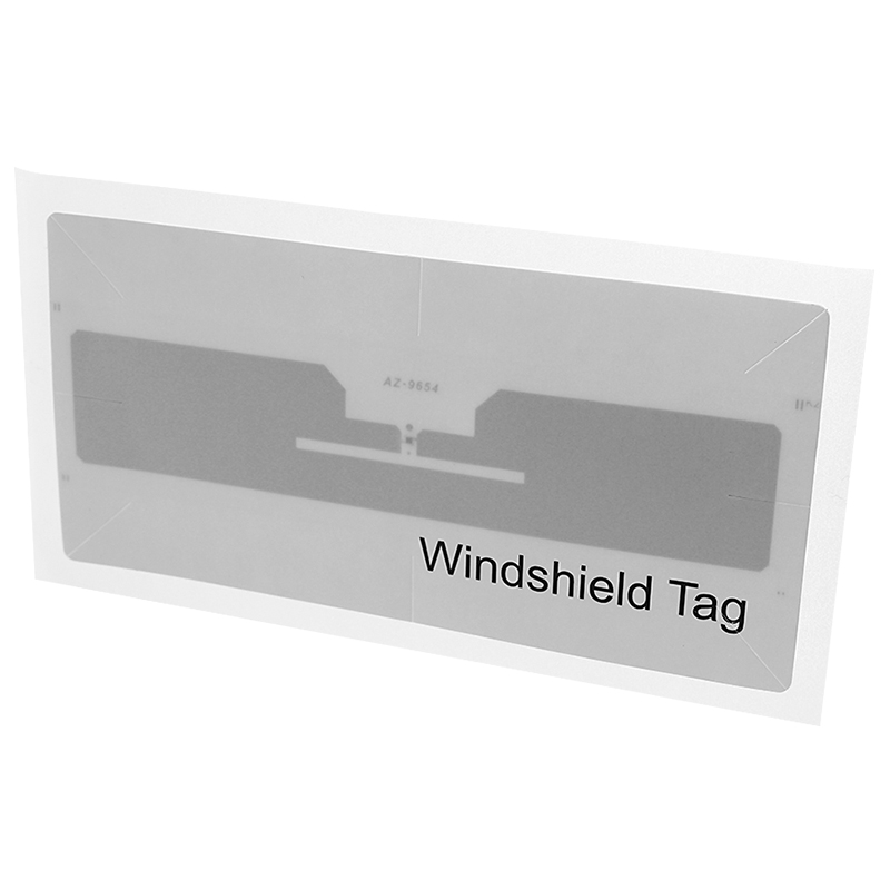 RFID 汽车挡风玻璃电子标识 AlienH3 UHF不干胶车辆防撕电子标签