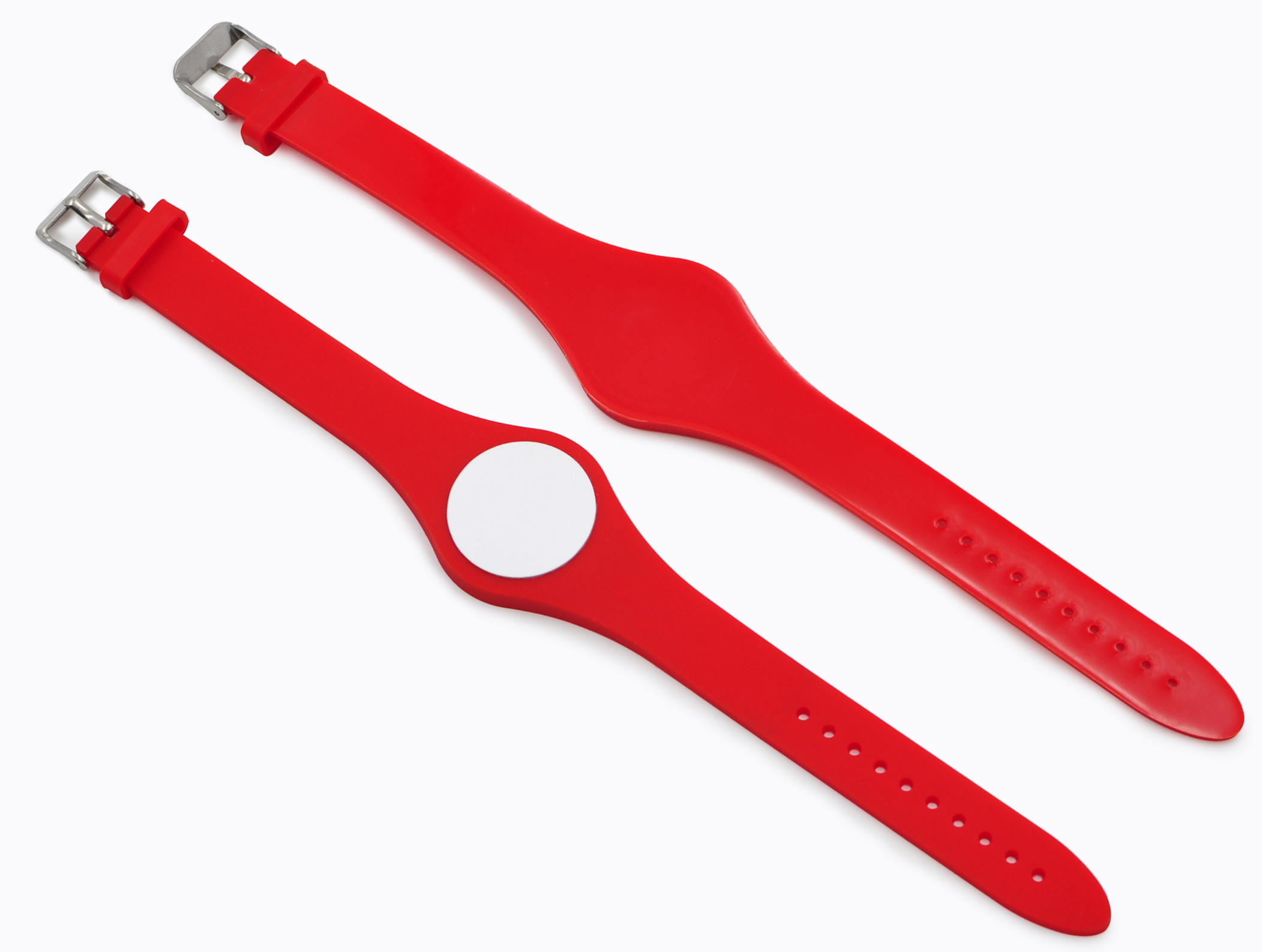 GJ17 RFID 防水硅胶手腕扣手表带表盘卡手环