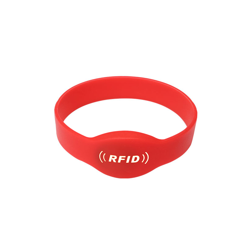 GJ10 RFID NFC硅胶手腕带椭圆手环