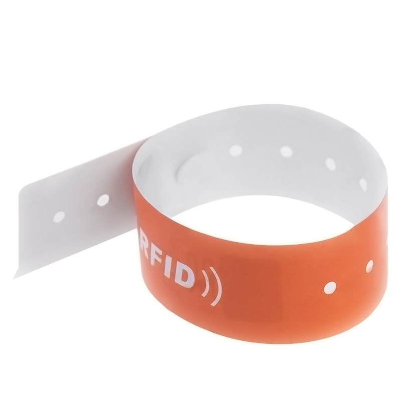 TK02 RFID NFC纸腕带一次性铜版纸手环