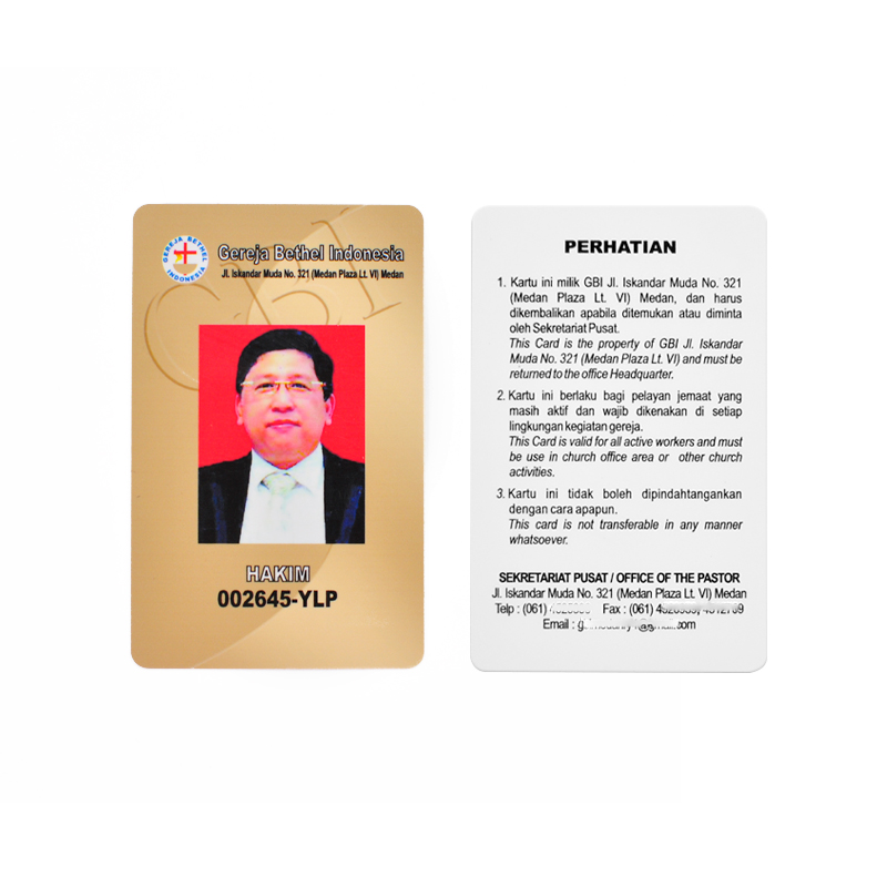 RFID PVC人像卡智能卡NFC 印刷卡考勤卡工作证