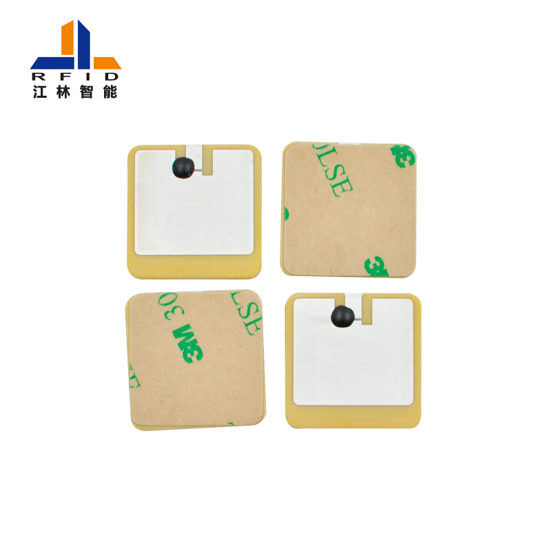 RFID 方形UHF H3陶瓷抗金属标签易碎设备管理