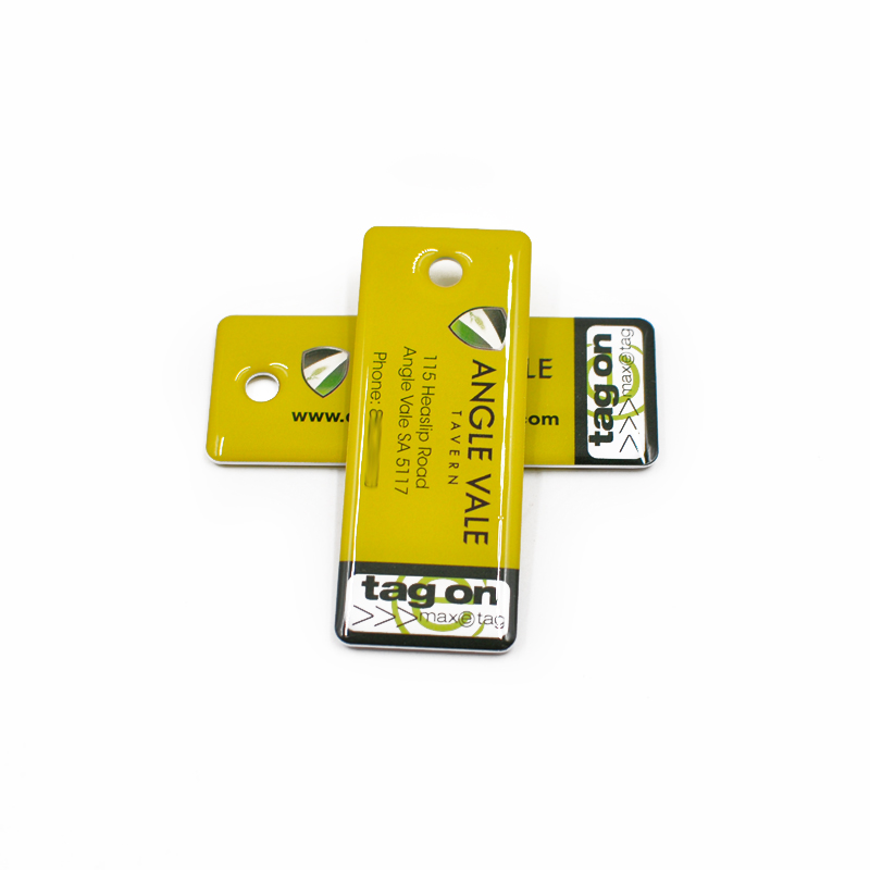 RFID 水晶滴胶钥匙扣EM4305防水钥匙链门禁卡钥匙扣