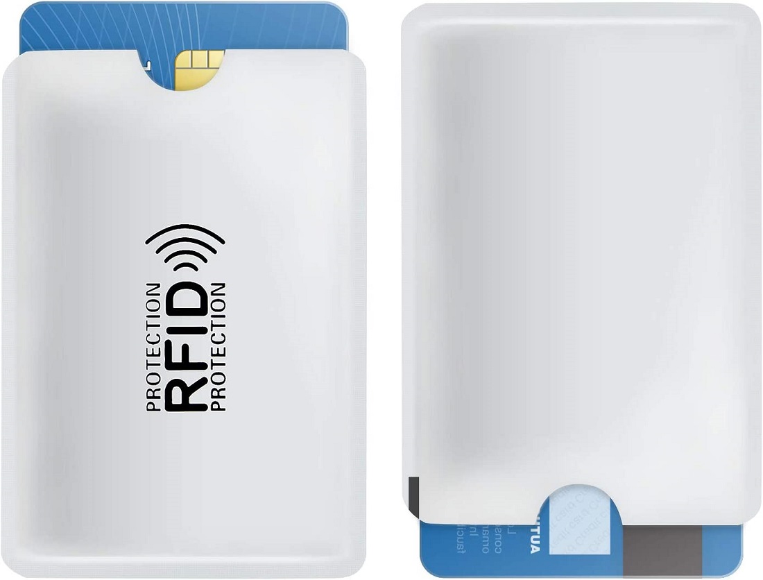 rfid屏蔽卡套保护身份证信用卡银行卡信息卡套防盗刷nfc屏蔽卡套